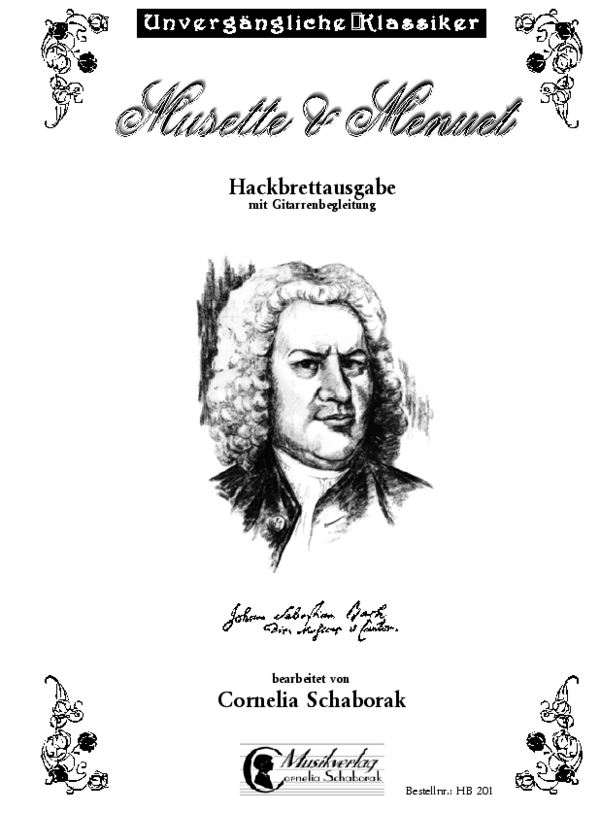 Musette & Menuet von Joh. Seb. Bach (HB201)