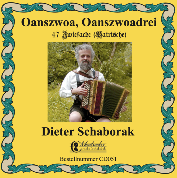 CD zu Oanszwoa, oanszwoadrei (CD051)