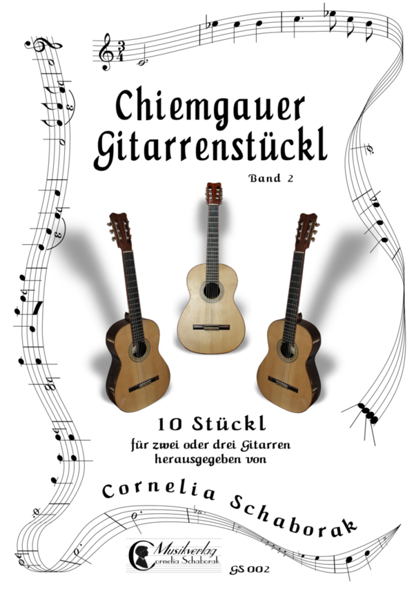Chiemgauer Gitarrenstückl Band 2 (GS002) 1.+2.Stimme