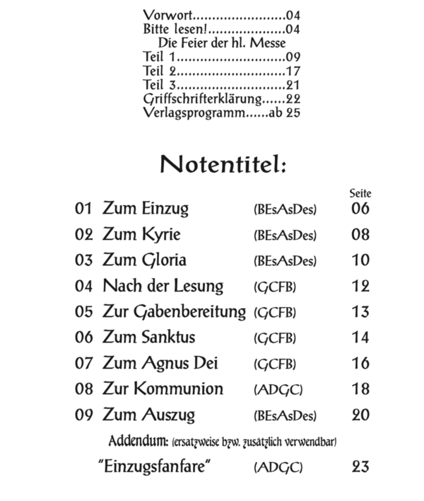 CD zur Glonner Messe (CD064) Dieter Schaborak