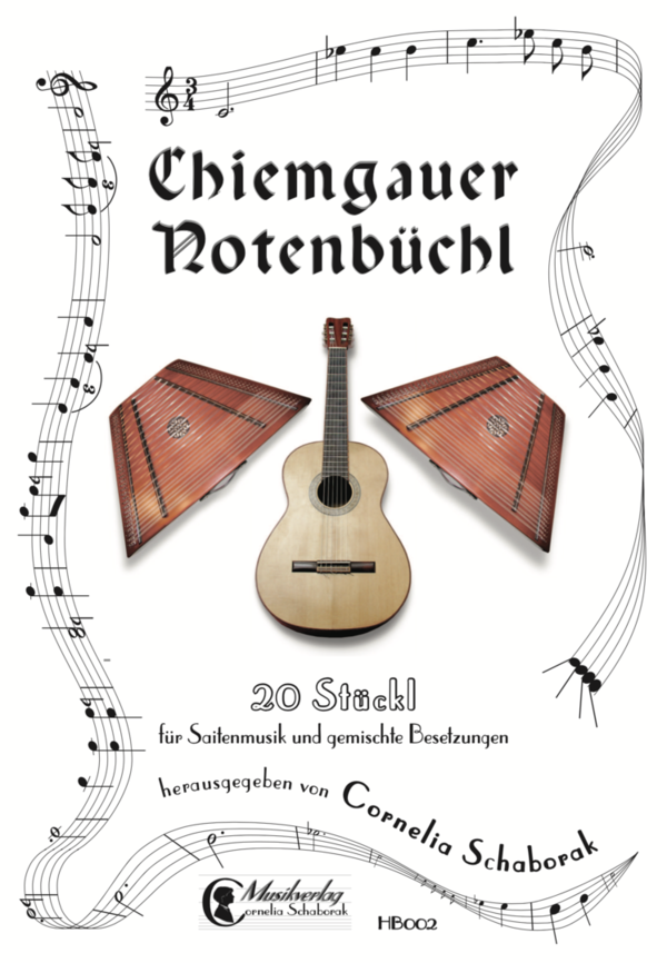 Chiemgauer Notenbüchl Band 1 (HS002) KOMBI Heft + CD